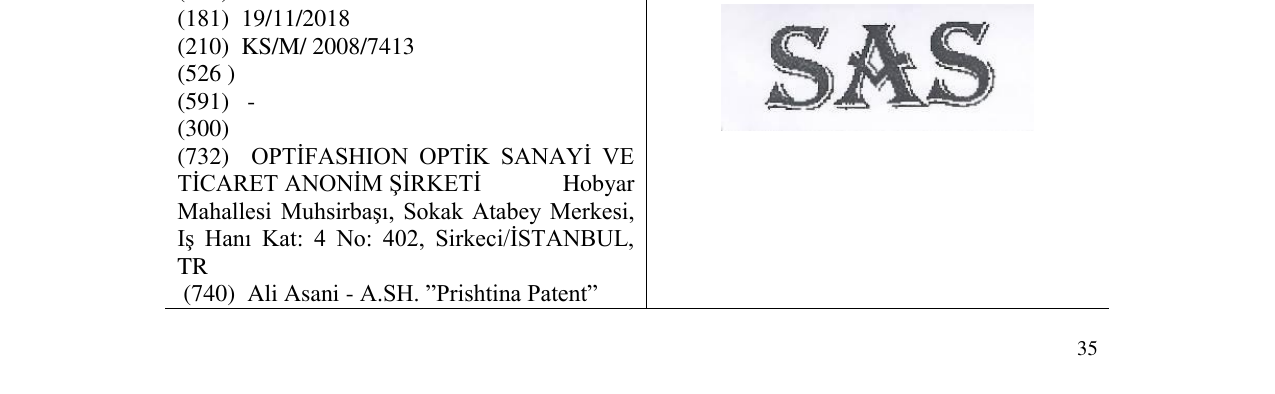 Zëri i markës SAS në buletin