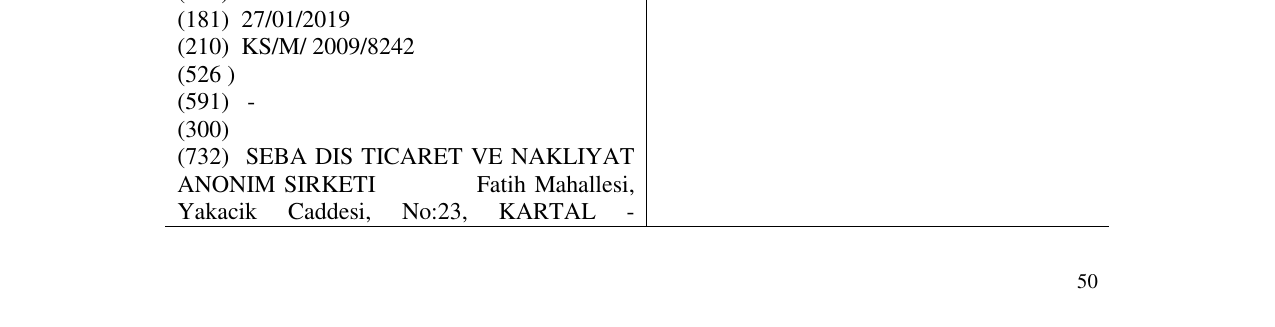 Zëri i markës BUSINESS CLUB në buletin