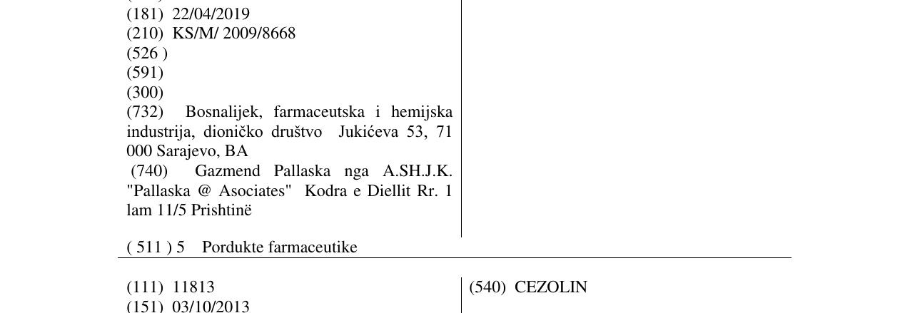Zëri i markës LODIX në buletin