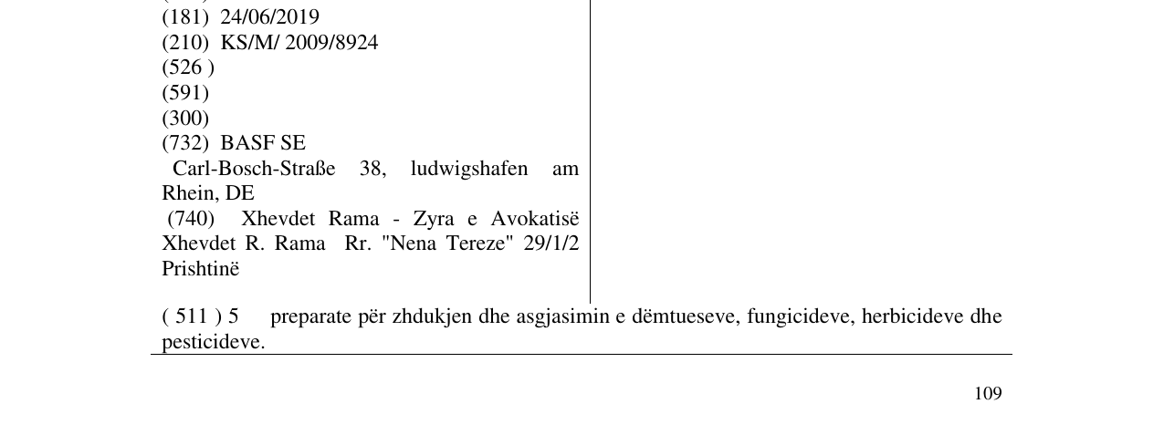 Zëri i markës AKRIS në buletin