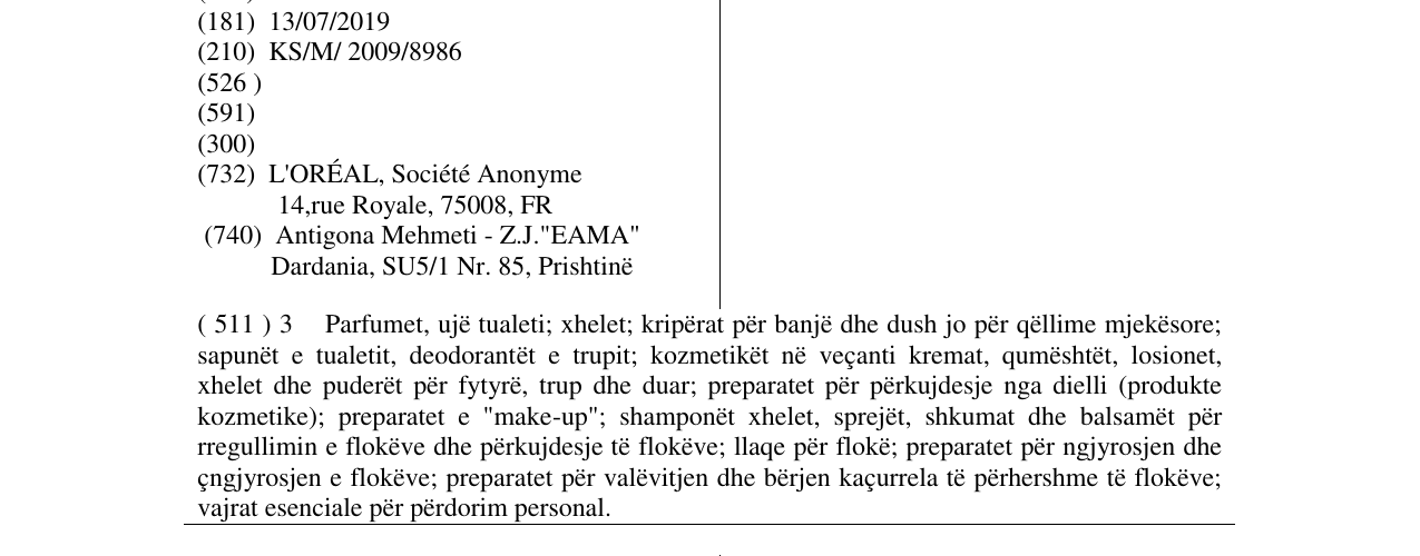 Zëri i markës ANTIDOTE në buletin