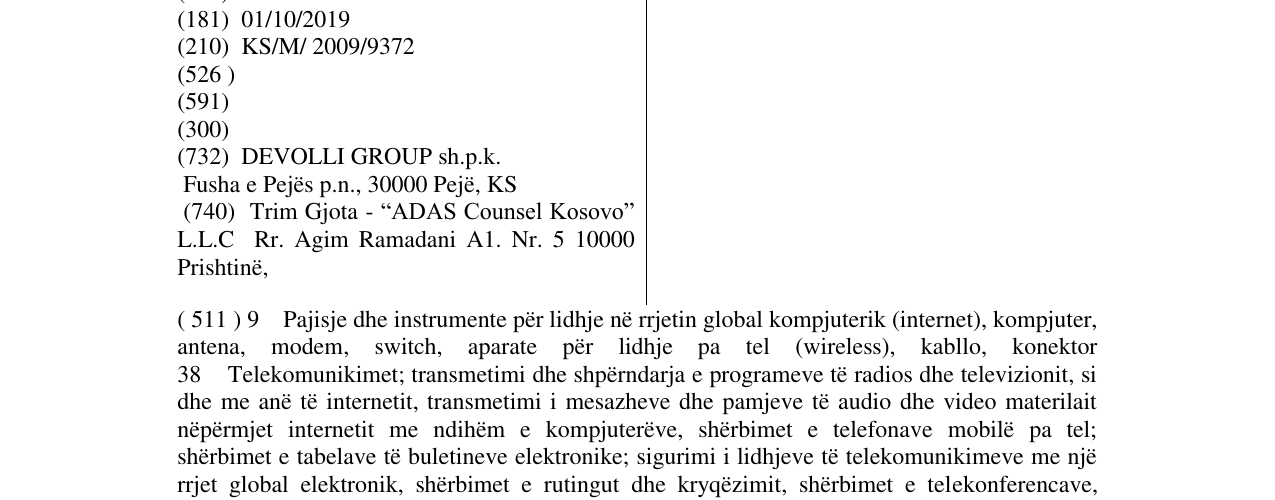Zëri i markës Z' net në buletin