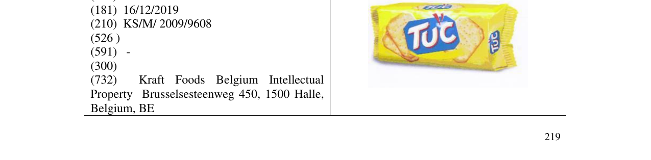 Zëri i markës TUC në buletin