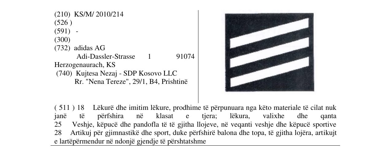 Zëri i markës AD në buletin