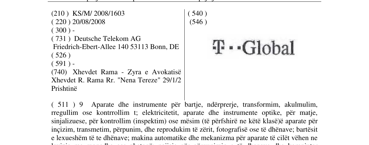 Zëri i markës ·T···Global në buletin