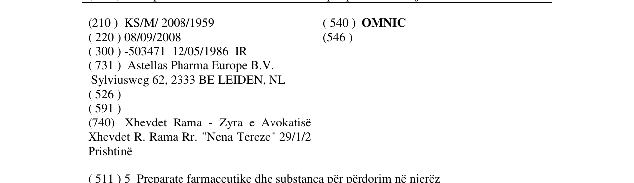 Zëri i markës OMNIC në buletin