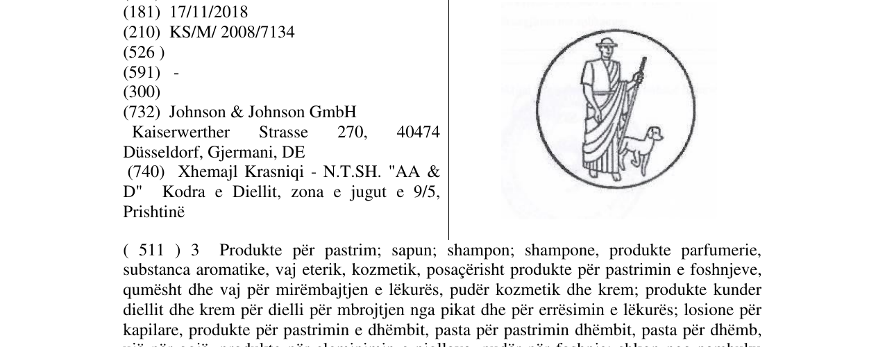 Zëri i markës Markë figurative në buletin
