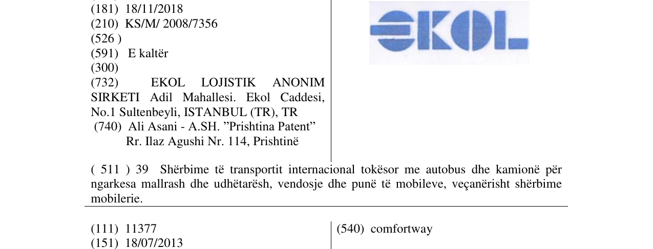 Zëri i markës EKOL në buletin