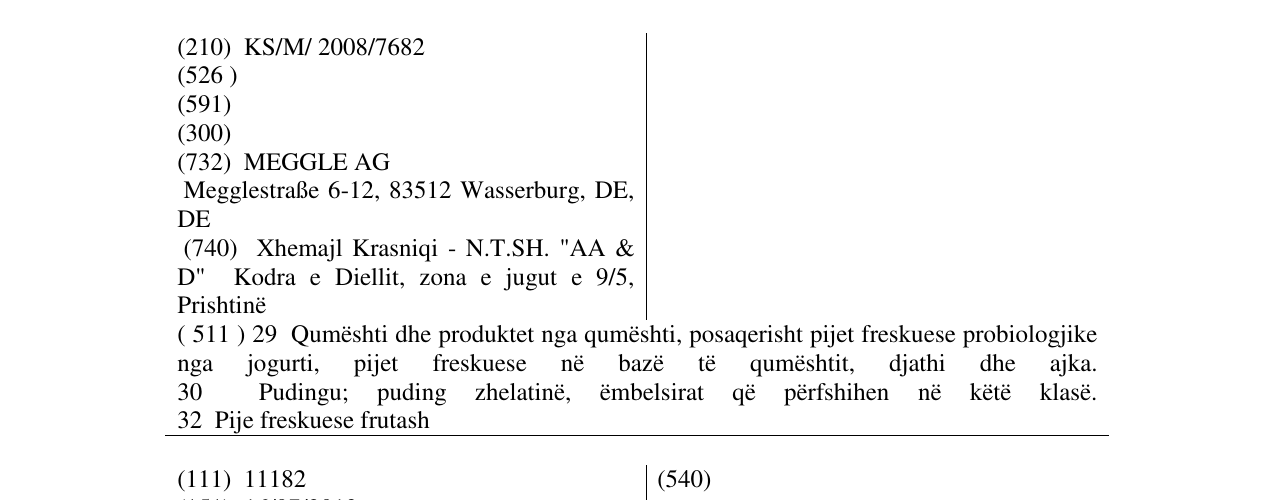 Zëri i markës PROVIE në buletin
