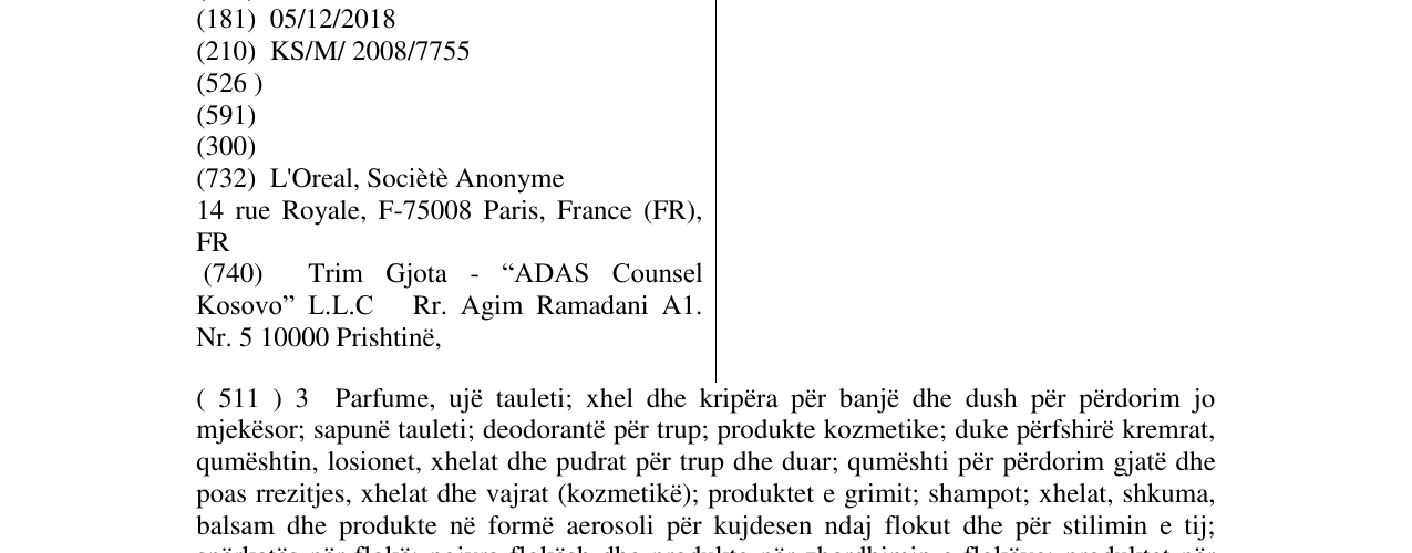 Zëri i markës PUREOLOGY në buletin