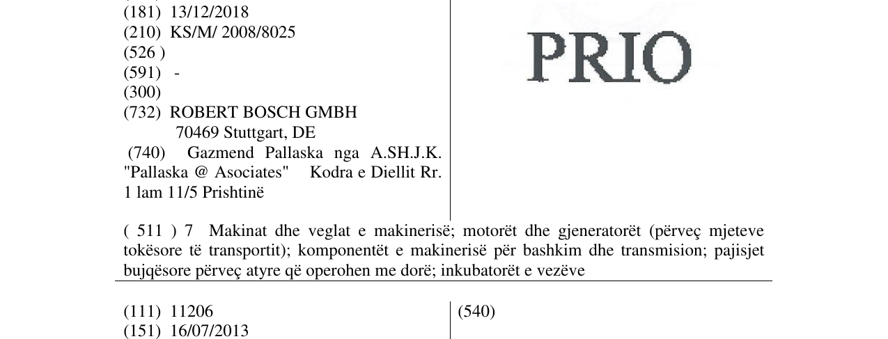 Zëri i markës PRIO në buletin