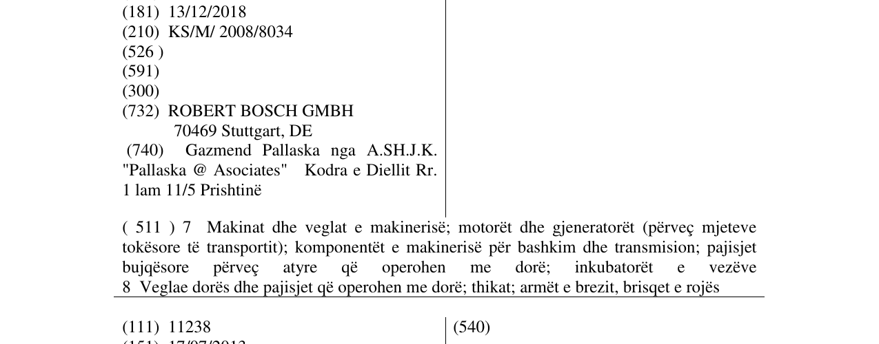 Zëri i markës Ciso në buletin