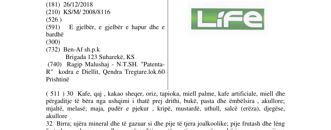 Zëri i markës Life në buletin
