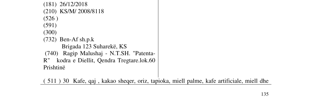 Zëri i markës FRESH në buletin