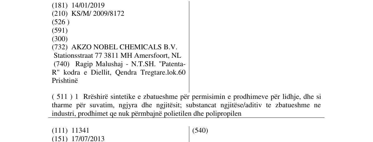 Zëri i markës ELOTEX në buletin