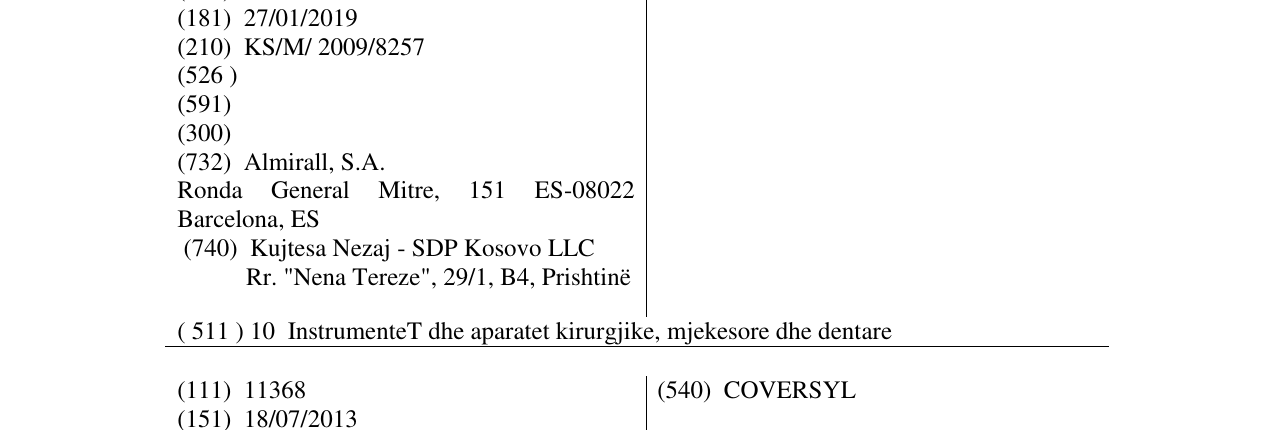 Zëri i markës NOVOLIZER në buletin