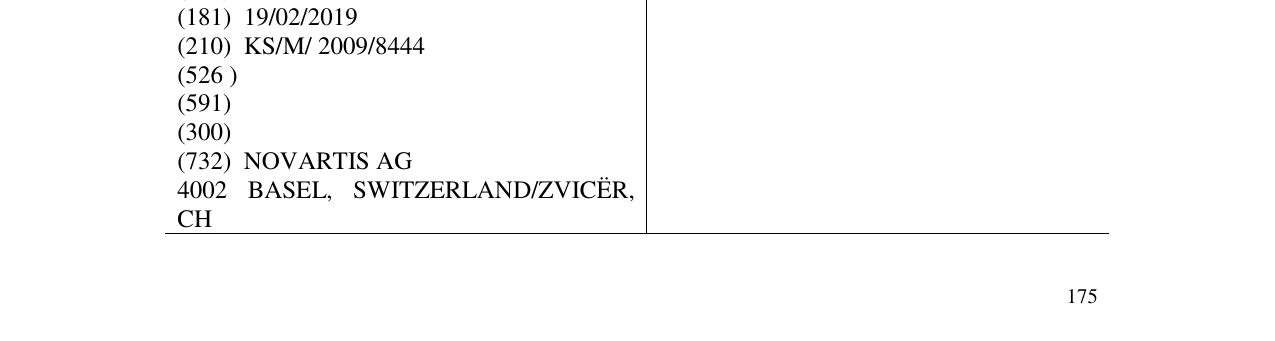 Zëri i markës RASIVAL në buletin