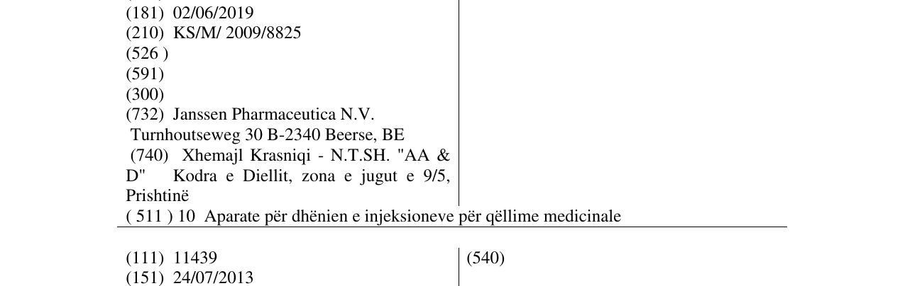 Zëri i markës CERTIGARD në buletin