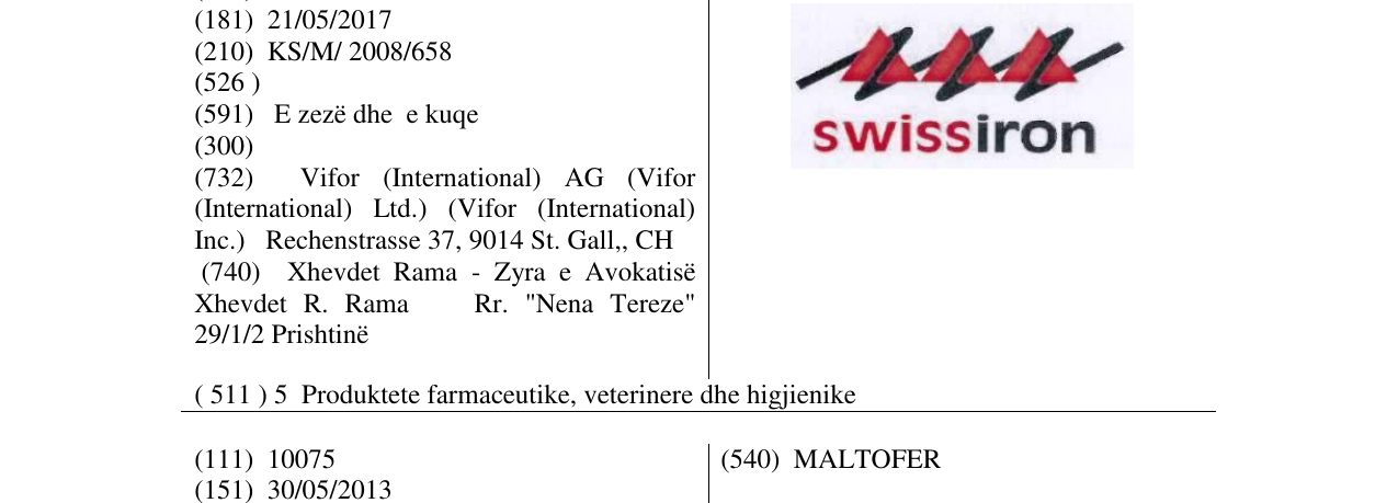 Zëri i markës swissiron në buletin