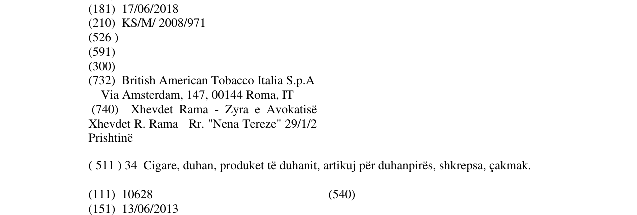 Zëri i markës LIDO në buletin