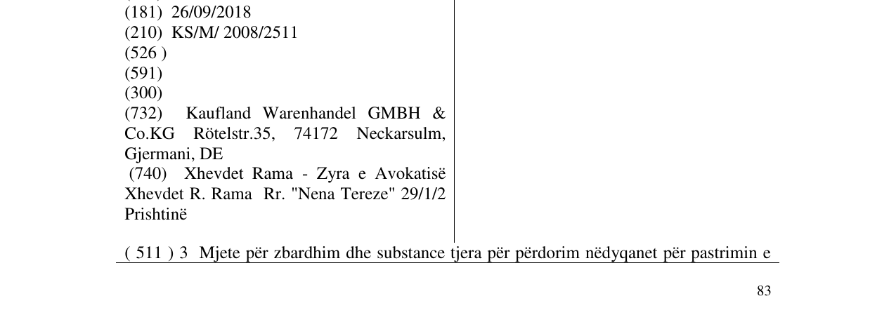 Zëri i markës NEVOS në buletin