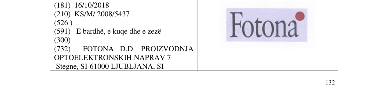 Zëri i markës Fotona në buletin