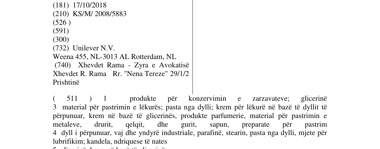 Zëri i markës APOLLO në buletin