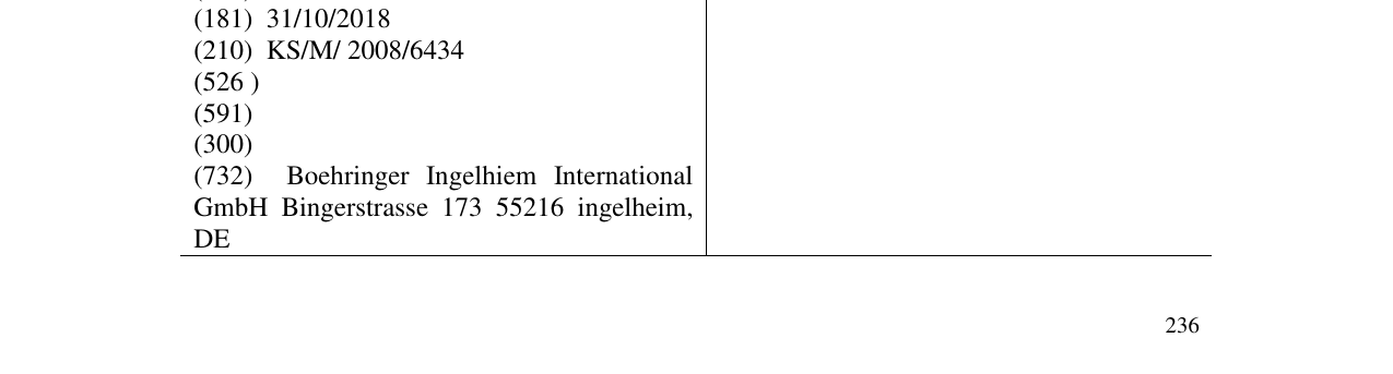 Zëri i markës MUCOANGIN në buletin