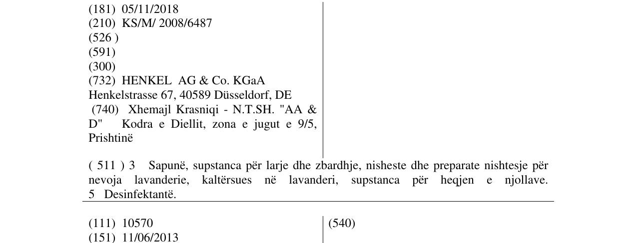 Zëri i markës DIXAN në buletin