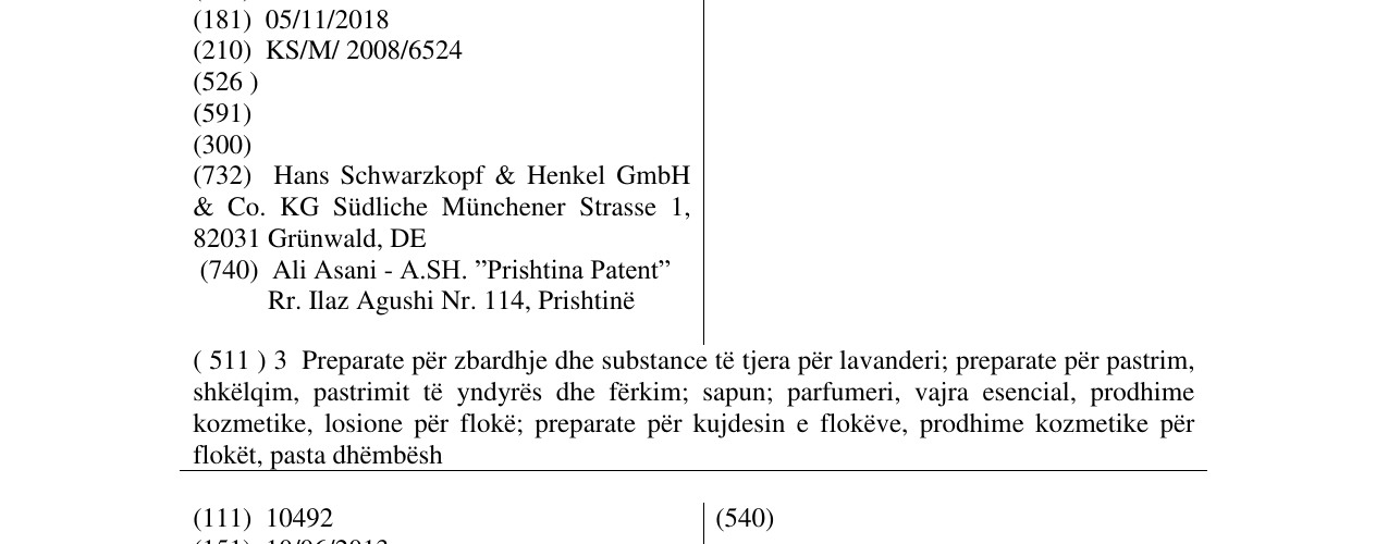 Zëri i markës NATURAL STYLING në buletin