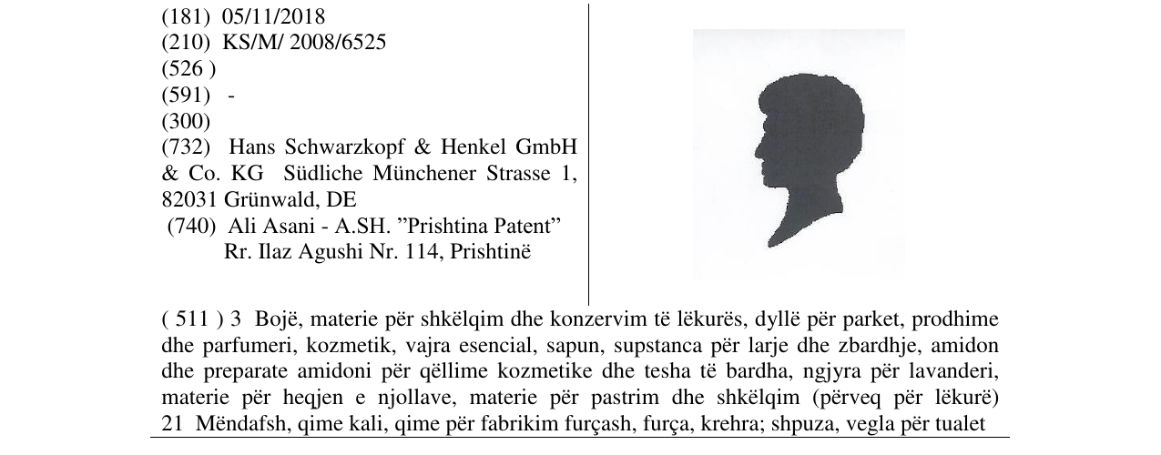 Zëri i markës Markë figurative në buletin