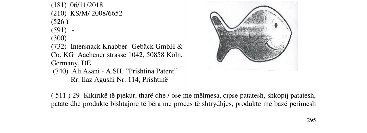 Zëri i markës Markë figurative në buletin