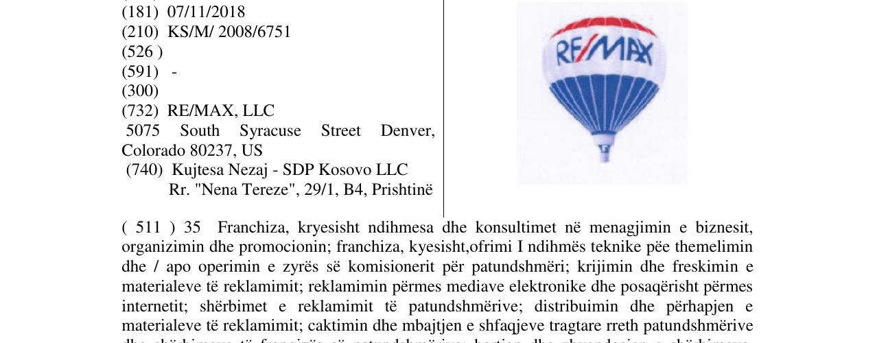 Zëri i markës REMAX në buletin