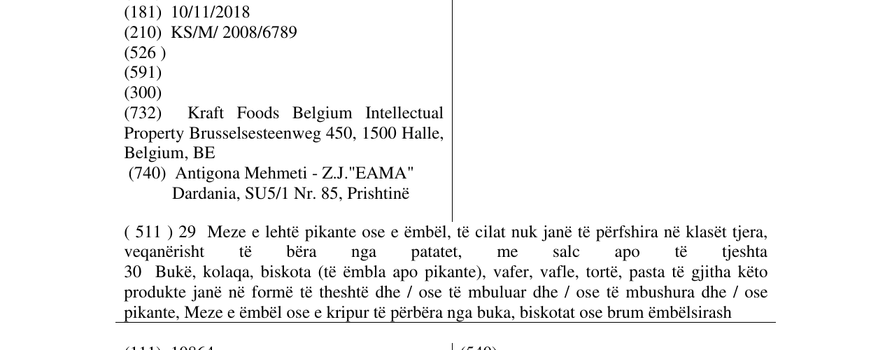 Zëri i markës TUC në buletin