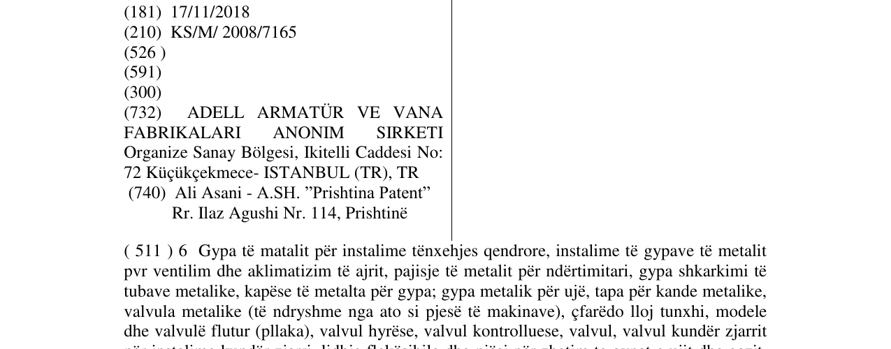 Zëri i markës Bermann në buletin