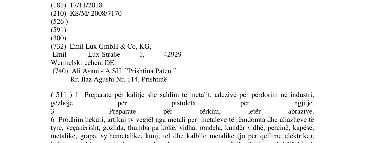 Zëri i markës ELLIX në buletin
