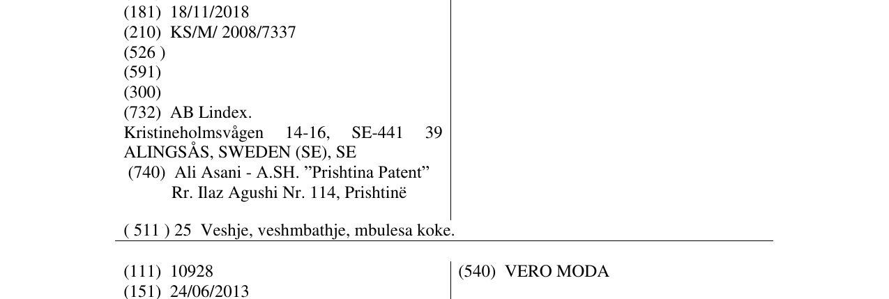 Zëri i markës HEARTQUAKE në buletin