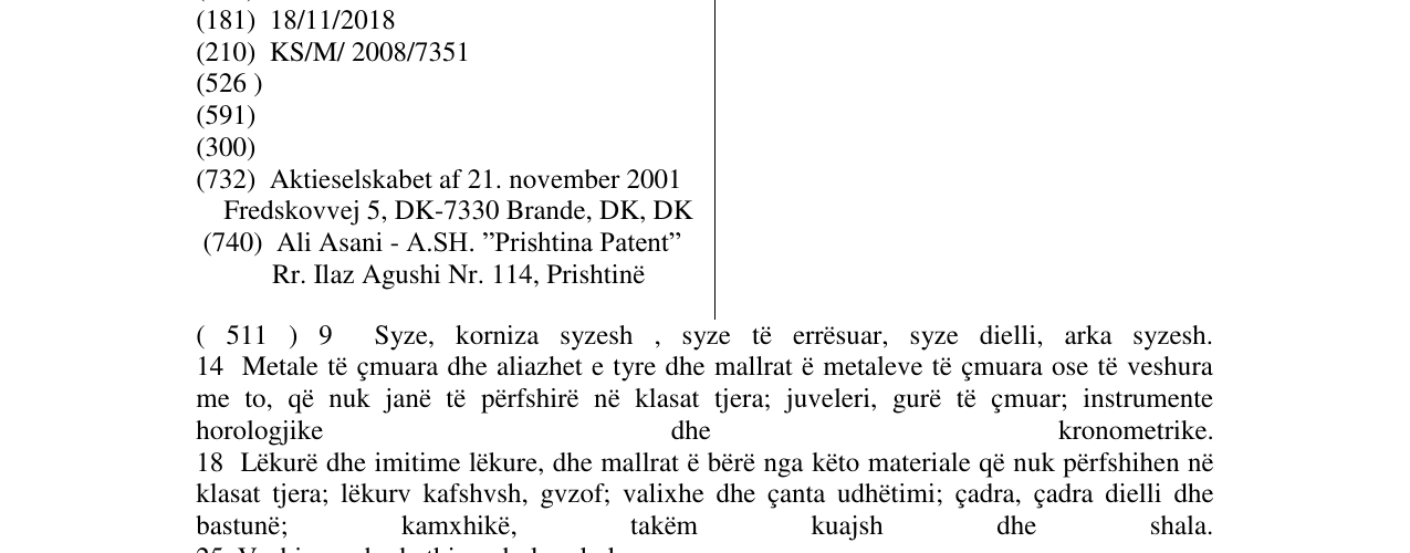 Zëri i markës SELECTED FEMME në buletin