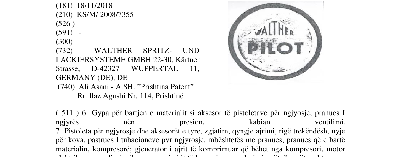 Zëri i markës Markë figurative në buletin