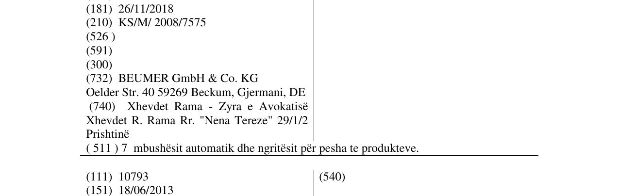 Zëri i markës PALETPAC në buletin