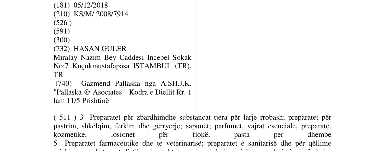 Zëri i markës DISCOVER në buletin