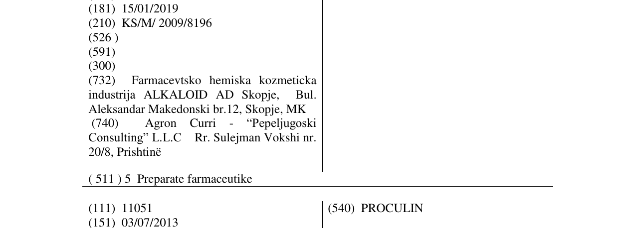 Zëri i markës SIZAP në buletin