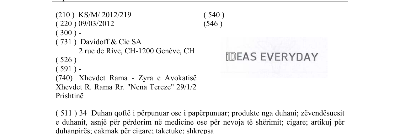 Zëri i markës iDEAS EVERYDAY në buletin