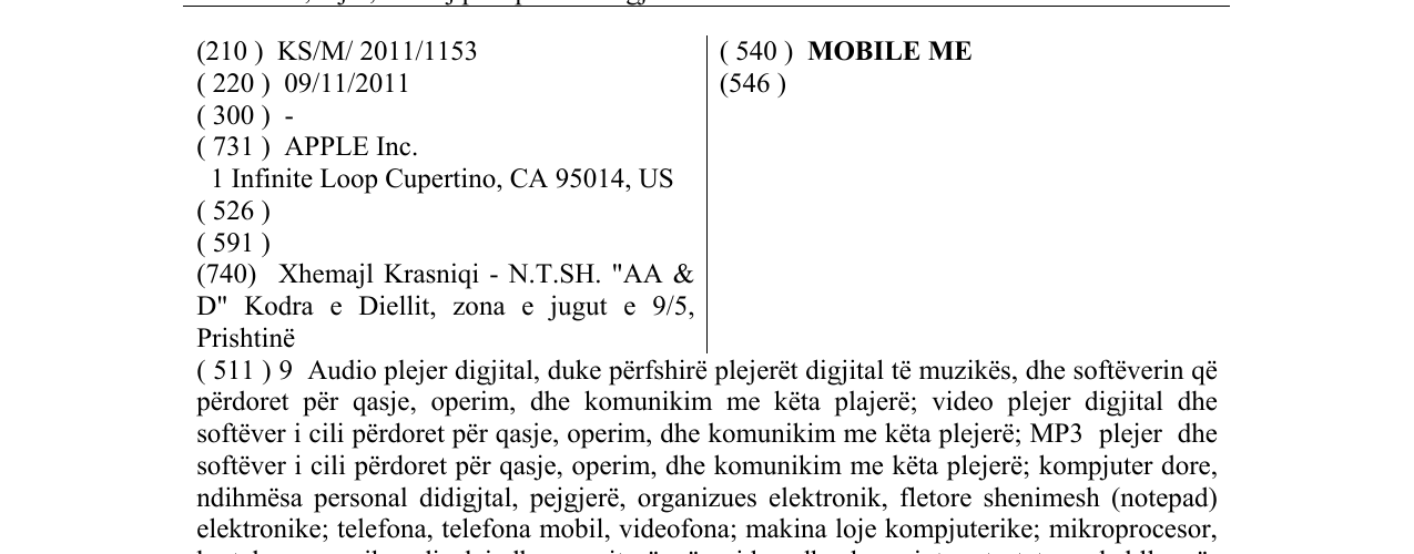 Zëri i markës MOBILE ME në buletin