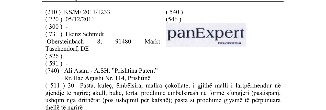 Zëri i markës panExpert në buletin