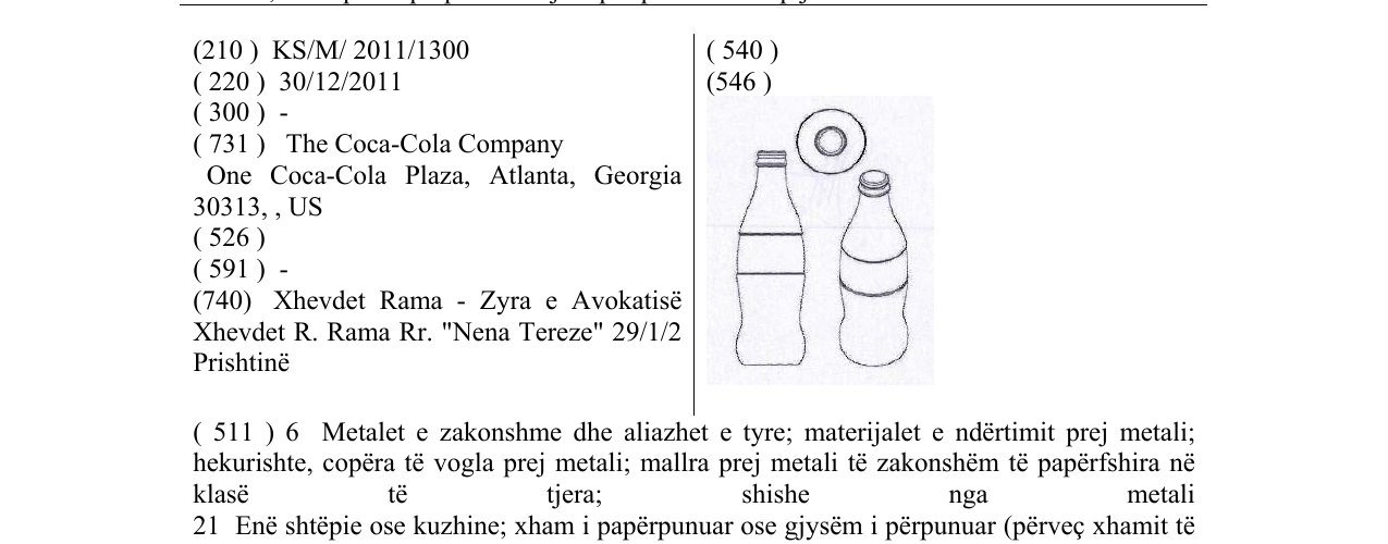 Zëri i markës Markë figurative në buletin