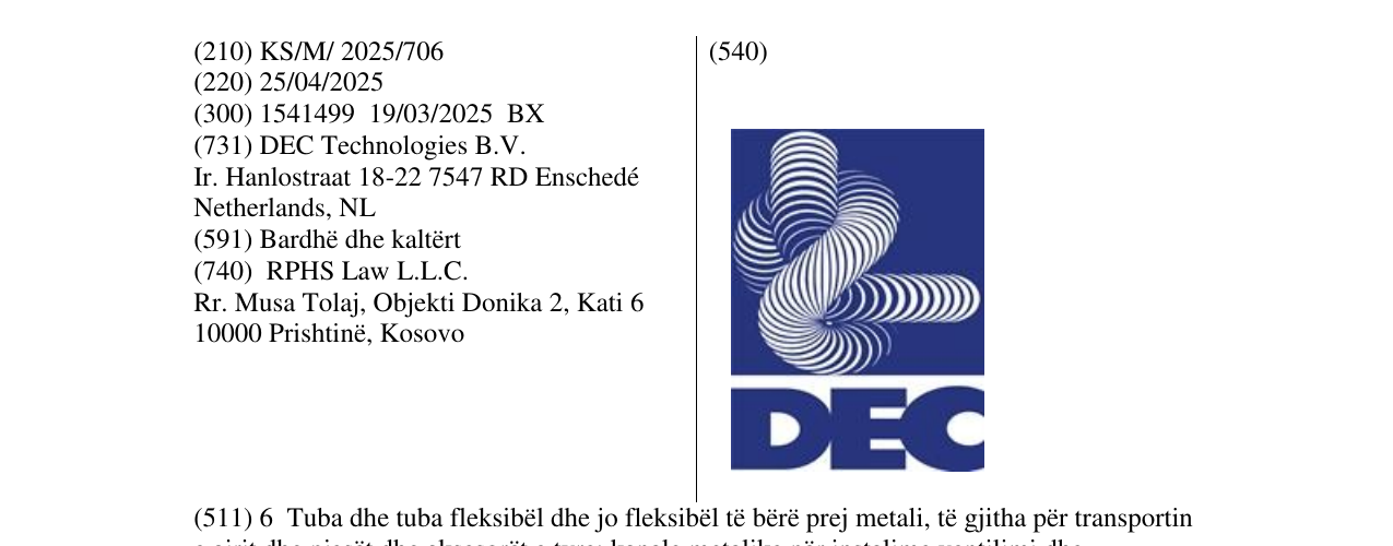 Zëri i markës DEC Technologies në buletin