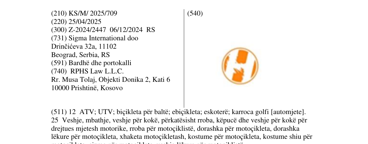 Zëri i markës sigma international në buletin