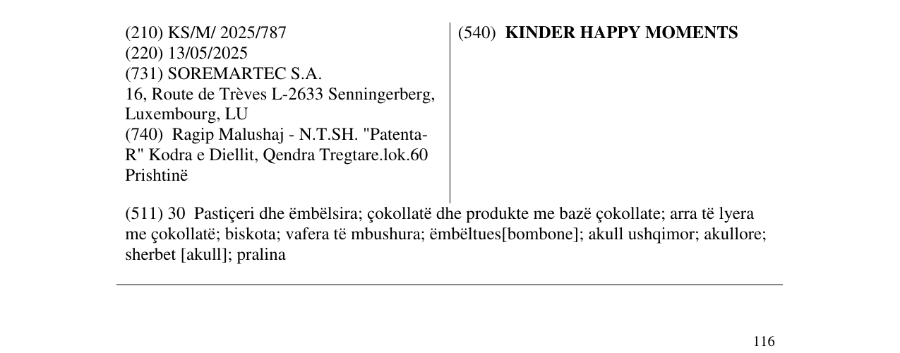 Zëri i markës KINDER HAPPY MOMENTS në buletin