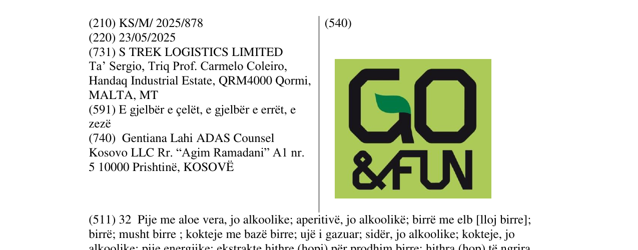 Zëri i markës GO&FUN në buletin
